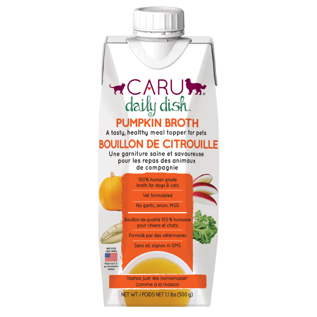 Caru Daily Dish Pumpkin Broth for Dogs & Cats