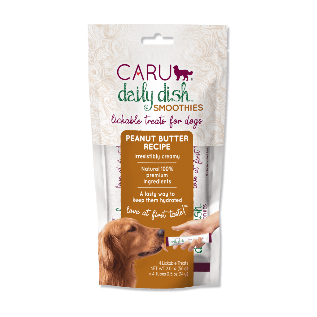 Caru Daily Dish Smoothie Peanut Butter Flavor Lickable Treat for Dogs Caru Daily Dish Smoothie Peanut Butter Flavor Lickable Treat for Dogs